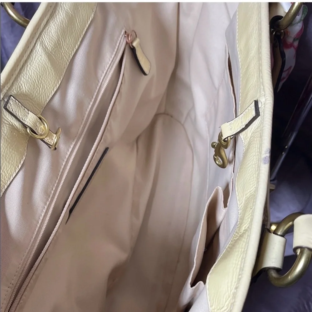 Coach Poppy Straw Floral Tote - Picture 4 of 13